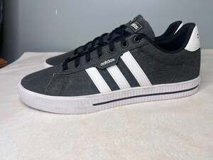 adidas Daily 3.0 Men's Skateboarding Shoes Black White Size 11.5